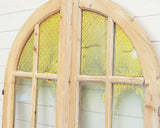 THE EVERETT ARCHED PAIR WITH GLASS