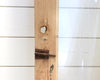 19TH CENTURY SINGLE DOOR WITH GLASS