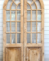THE TRIDENT ARCHED GLASS DOOR PAIR