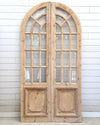 THE TRIDENT ARCHED GLASS DOOR PAIR