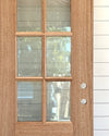THE TONY OAK GLASS DOOR