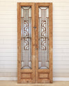 THE VERDON FRENCH PAIR WITH IRON INSERTS