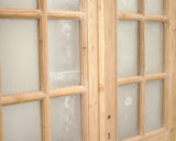 THE LAUGHLIN FRENCH PAIR WITH GLASS