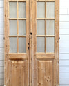 THE GLASGOW GLASS DOOR PAIR