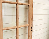 19TH CENTURY SINGLE DOOR WITH GLASS