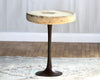 RECLAIMED ROUND SIDE TABLE