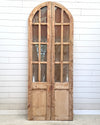 THE MARISSA ARCHED GLASS DOOR PAIR
