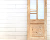 19TH CENTURY SINGLE DOOR WITH GLASS