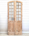 THE ANSLEY ARCHED GLASS DOOR PAIR