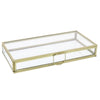 Flat Rectangle Glass Display Case