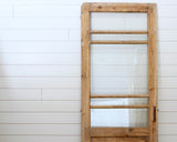 19TH CENTURY SINGLE DOOR WITH GLASS