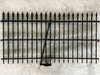 French Tip Rectangular Iron Gate Panel (Large)