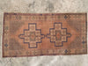 Vintage Turkish Rug; 3'6" x 7"