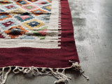 Handwoven Egyptian Wool Rug; 5' x 3'