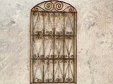 Ornamental Arched Iron Gate Panel