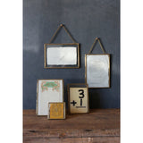 4" x 6" Brass Frame w/Square Easel