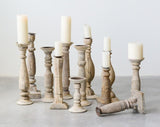 Wooden Baluster Candle Stand